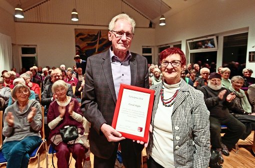 Harald Hepfer mit Elviera Schüller-Tietze. Foto: factum/Granville